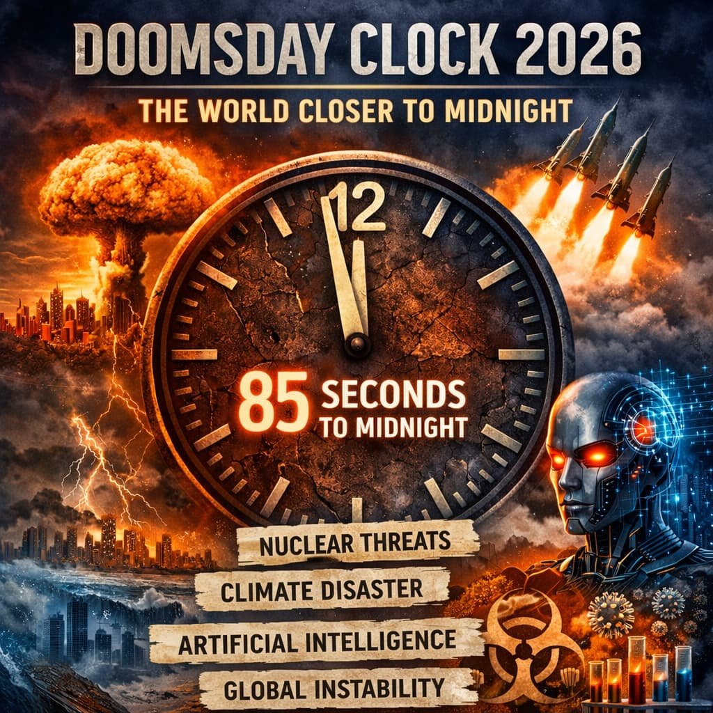 Doomsday Clock 2026: Why the World Is Closer Than Ever to Midnight