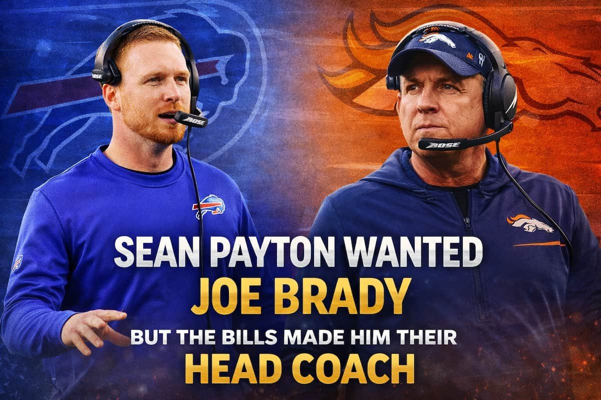 Sean Payton Wanted Joe Brady — But the Bills Made Him Their Head Coach