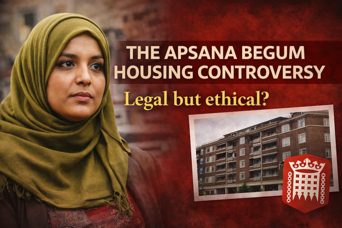 When Legal Is Not the Same as Fair The Apsana Begum Housing Controversy